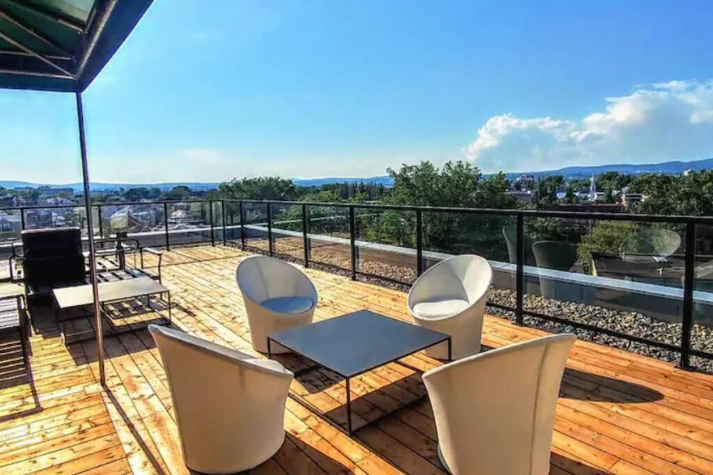 New 2-bedroom condo 4 beds FREE PARKING, GYM Quebeque Exterior foto