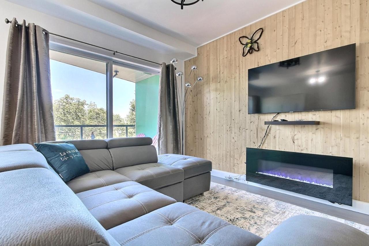 New 2-bedroom condo 4 beds FREE PARKING, GYM Quebeque Exterior foto